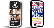 Coques téléphone Samsung S3 et S4 - A personnaliser avec vos photos