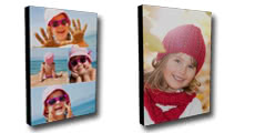 Tableau sur bois personnalisé avec photos - Nombre de photos illimité