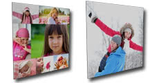 Tableau sur support plastique personnalisé avec vos photos