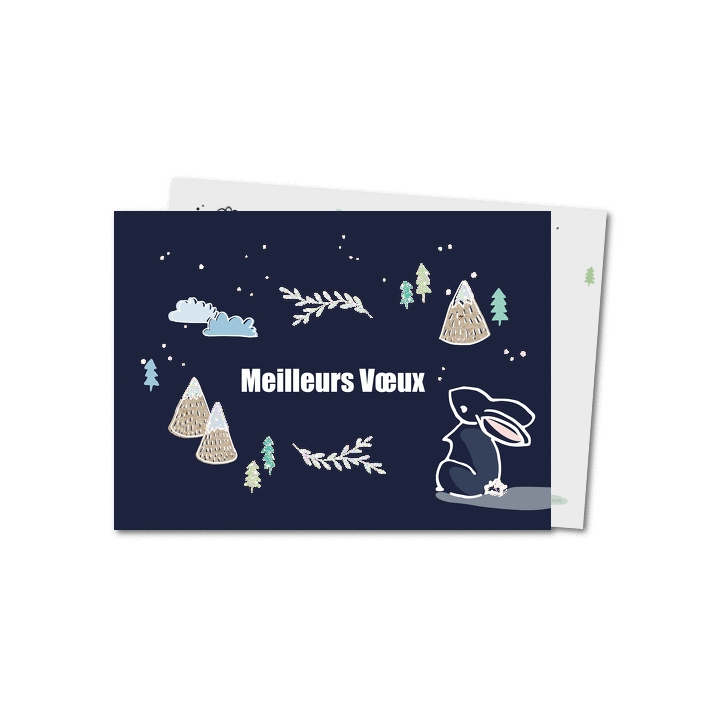 Carte de voeux Carte de voeux