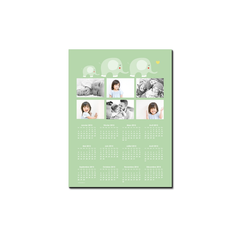 Calendrier magnétique Calendrier magnétique