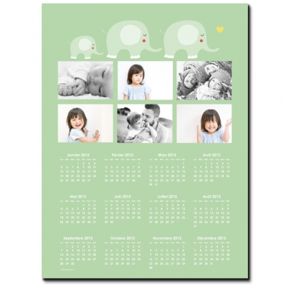 Calendrier poster photo