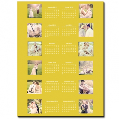 Calendrier poster photo