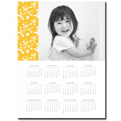 Calendrier poster photo