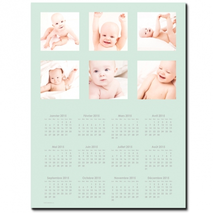 Calendrier poster photo