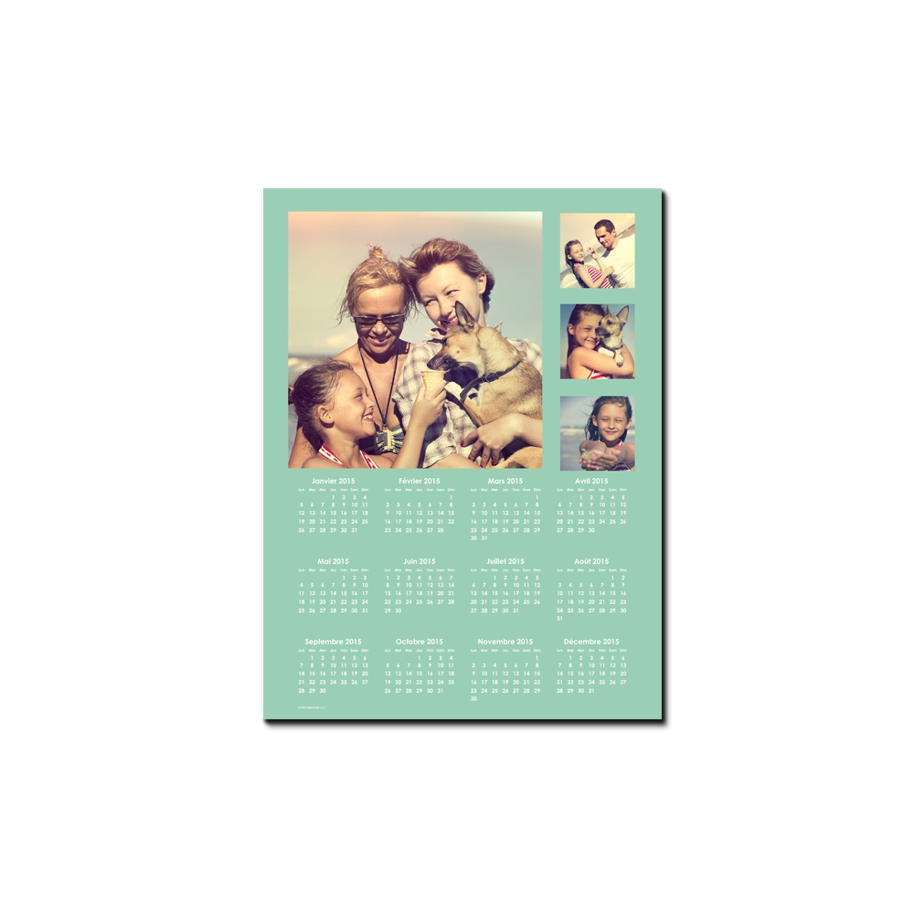 Calendrier poster photo Calendrier poster photo