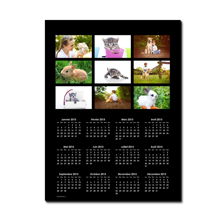 Calendrier De La Poste 2023 Prix Calendrier Grand Format Poster Photo Personnalisé - Votrecalendrier.com