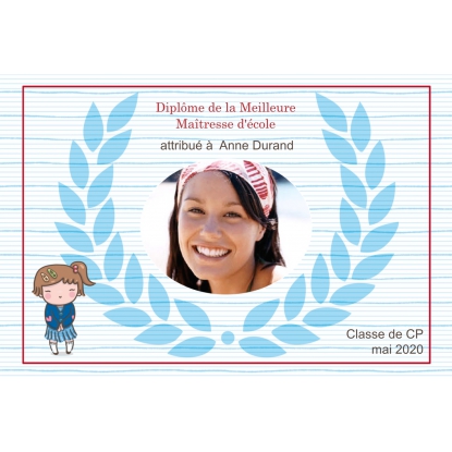 Diplôme personnalisé rigide