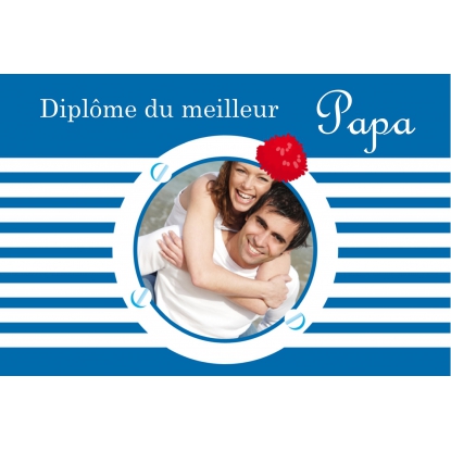 Diplôme personnalisé rigide