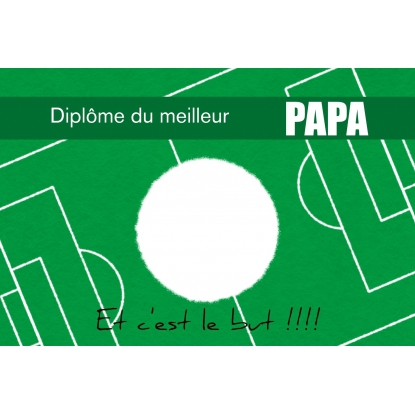 Diplôme personnalisé rigide