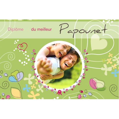 Diplôme personnalisé rigide
