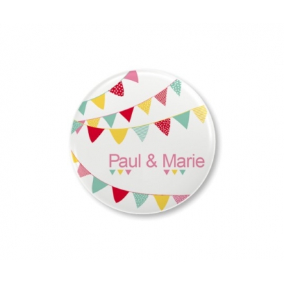 Badge photo épingle