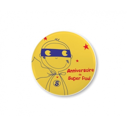 Badge photo épingle