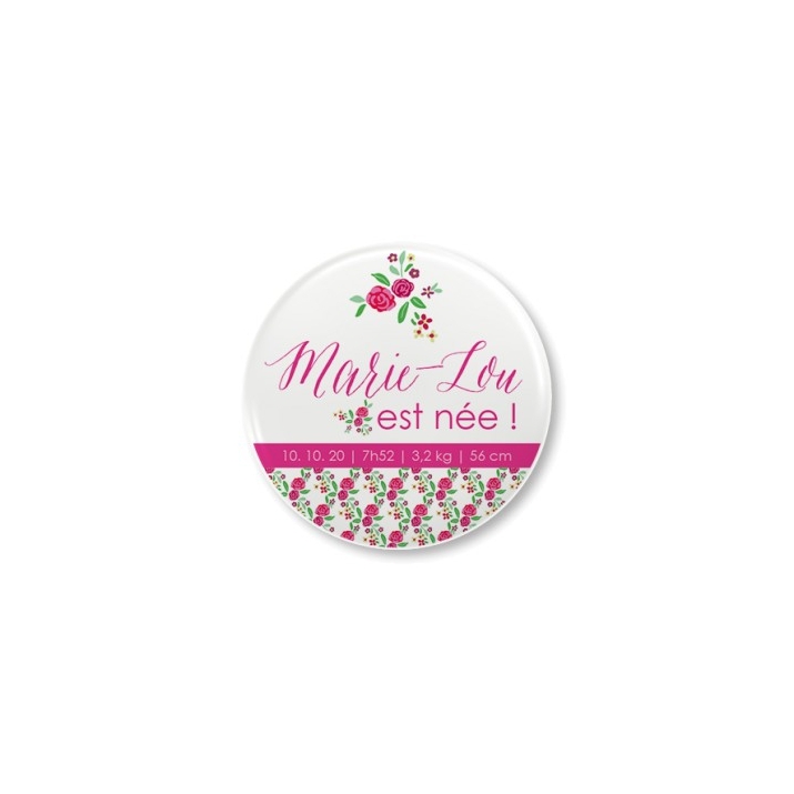 Badge photo épingle Badge photo épingle