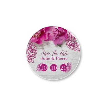 Badge photo épingle
