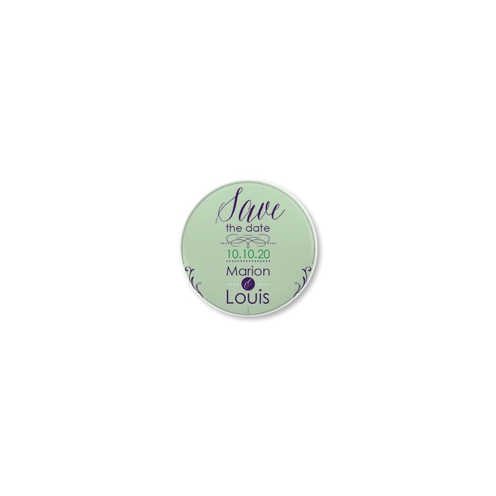 Badge photo épingle