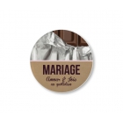 Badge photo épingle