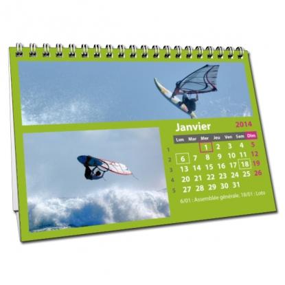 Calendrier de bureau PANO