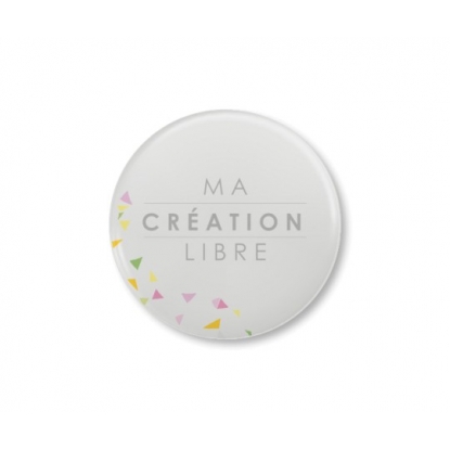 Badge photo aimanté