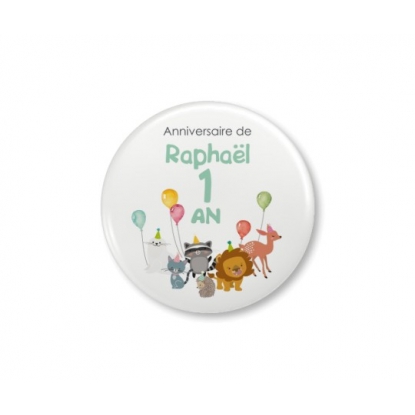 Badge photo aimanté