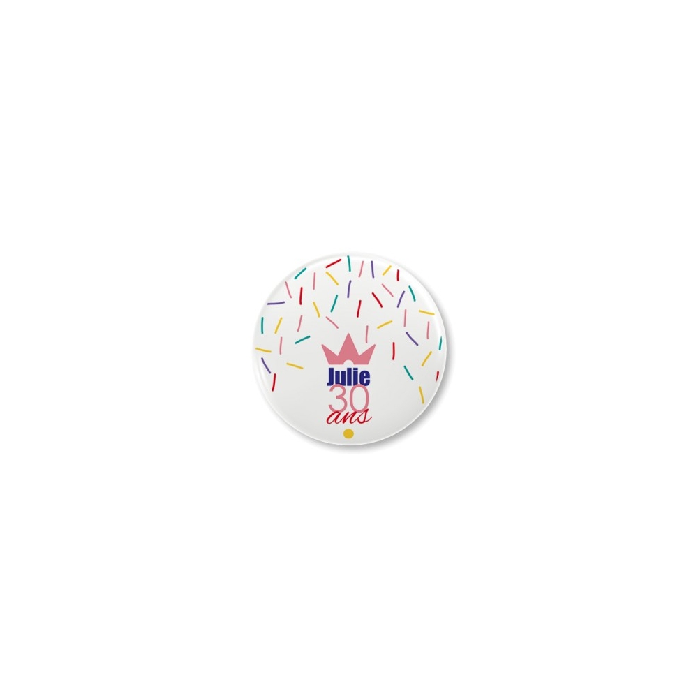 Badge photo aimanté