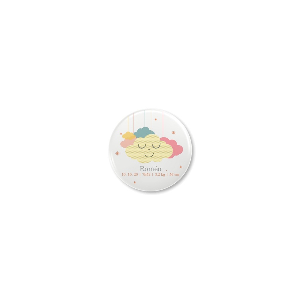 Badge photo aimanté