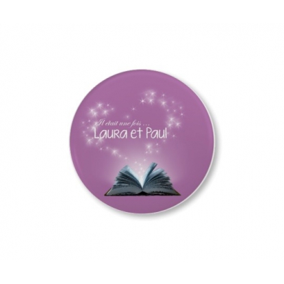 Badge photo aimanté