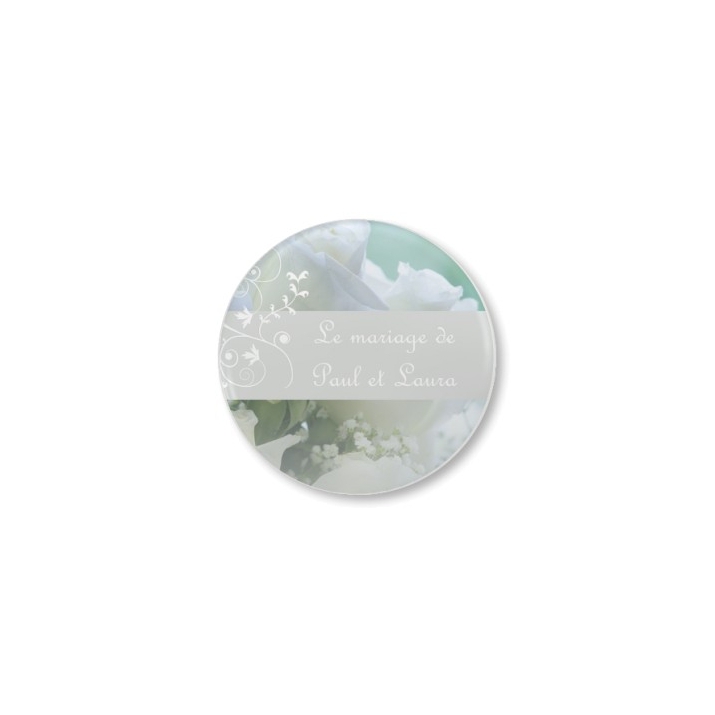 Badge photo aimanté Badge photo aimanté