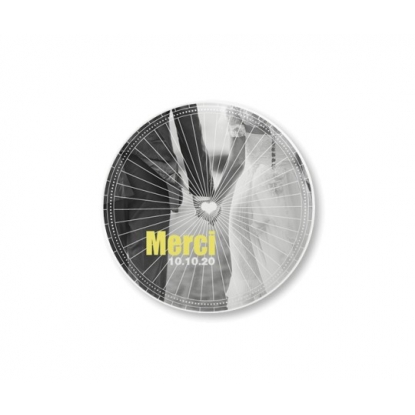 Badge photo aimanté