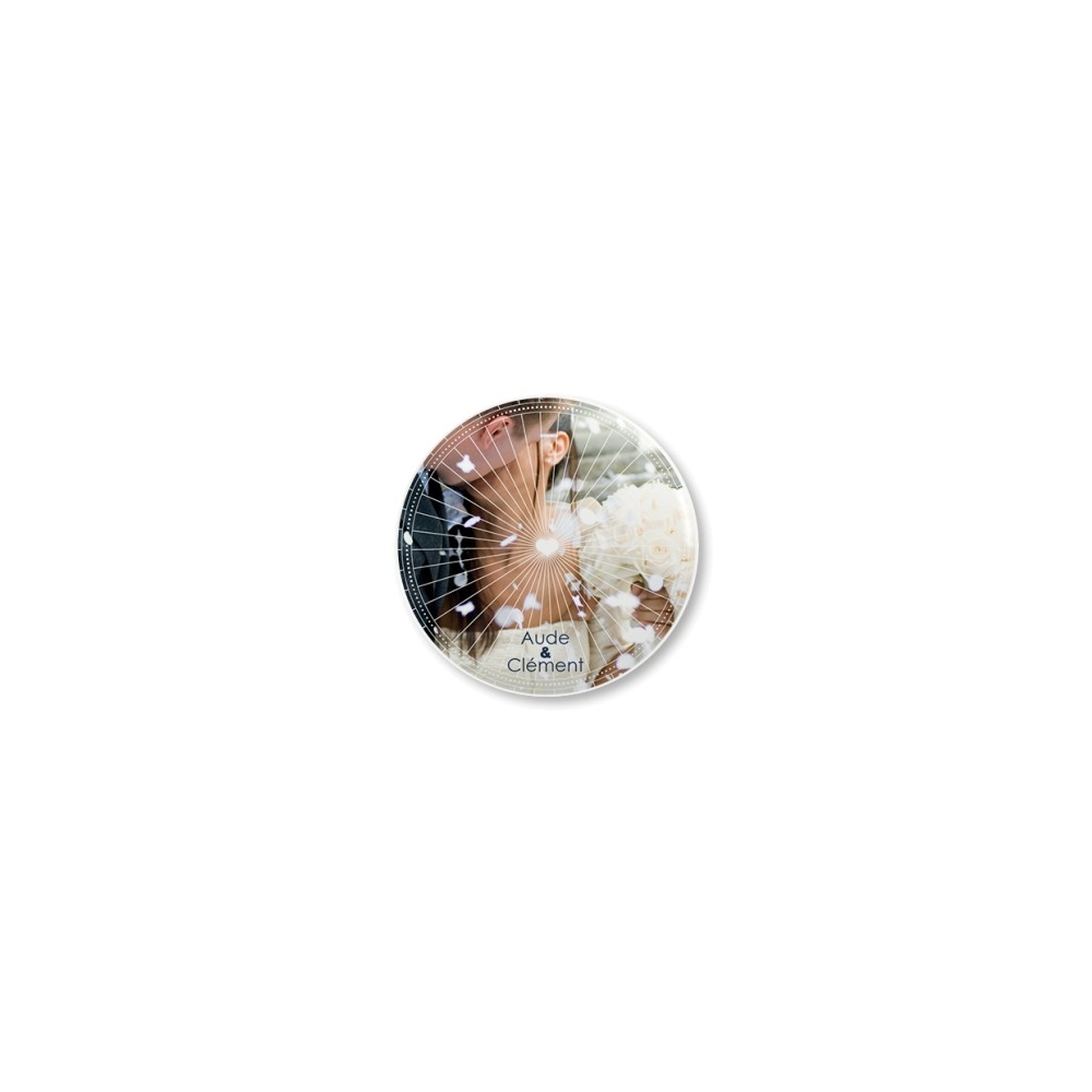 Badge photo aimanté Badge photo aimanté