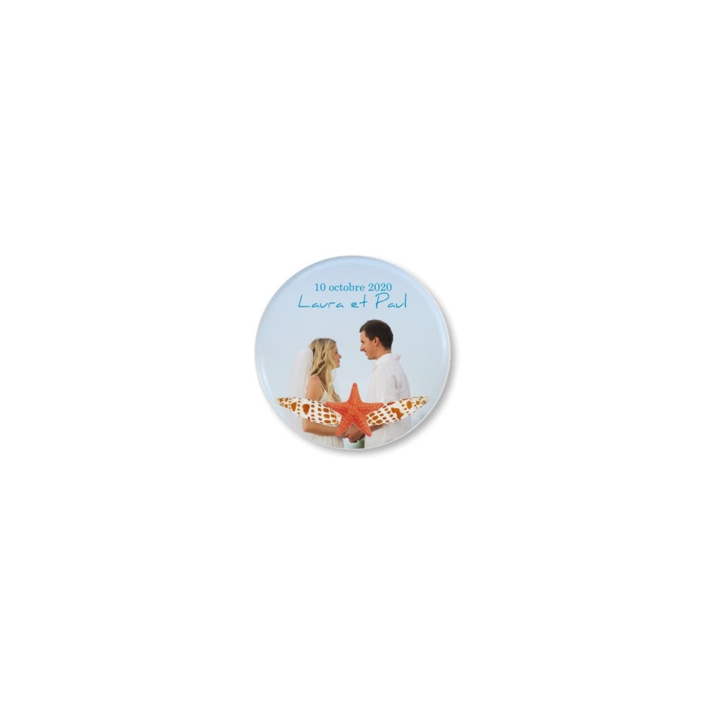 Badge photo aimanté Badge photo aimanté