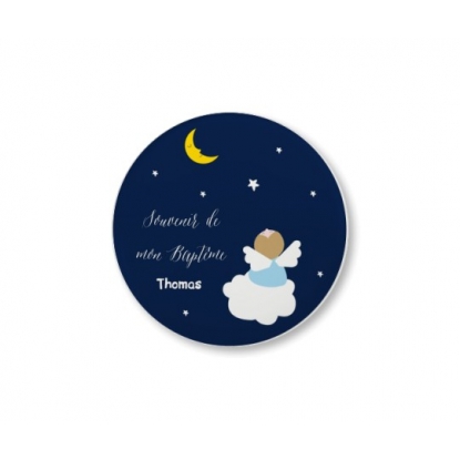 Badge photo aimanté