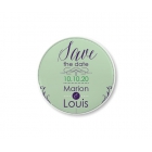 Badge photo aimanté