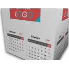 Calendrier Cube douze mois