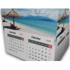 Calendrier Cube douze mois