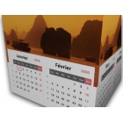 Calendrier Cube douze mois