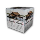 Calendrier Cube douze mois