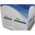 Calendrier Cube douze mois