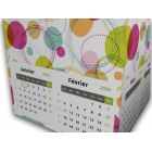 Calendrier Cube douze mois