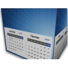 Calendrier Cube douze mois