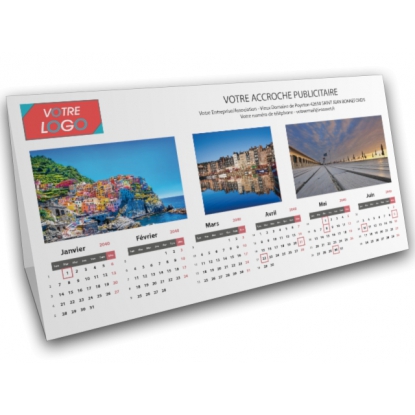Calendrier à poser "Tente"