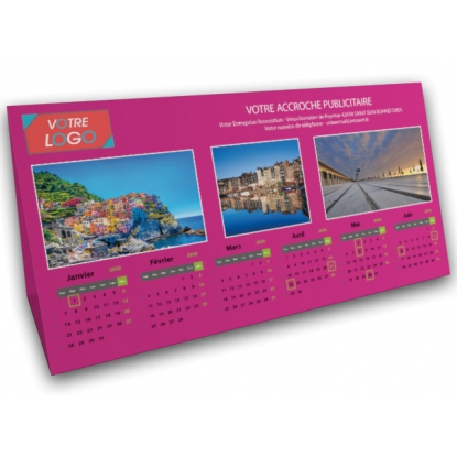 Calendrier à poser "Tente"