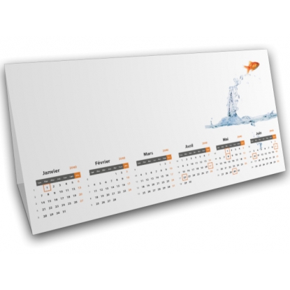 Calendrier à poser "Tente"