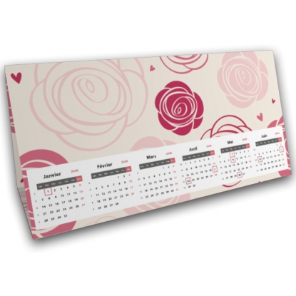 Calendrier à poser "Tente"