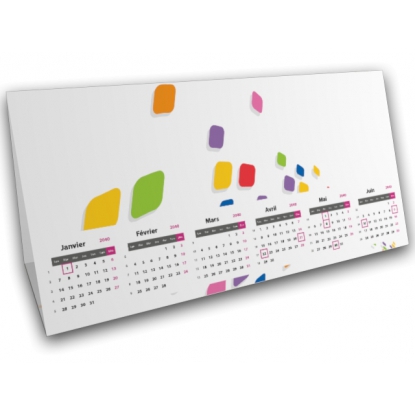 Calendrier à poser "Tente"