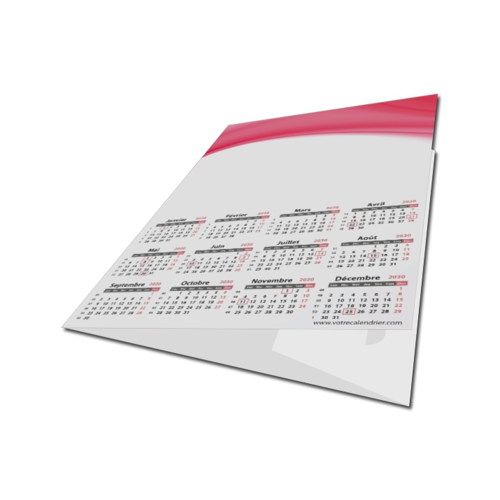 Calendrier photo chemise