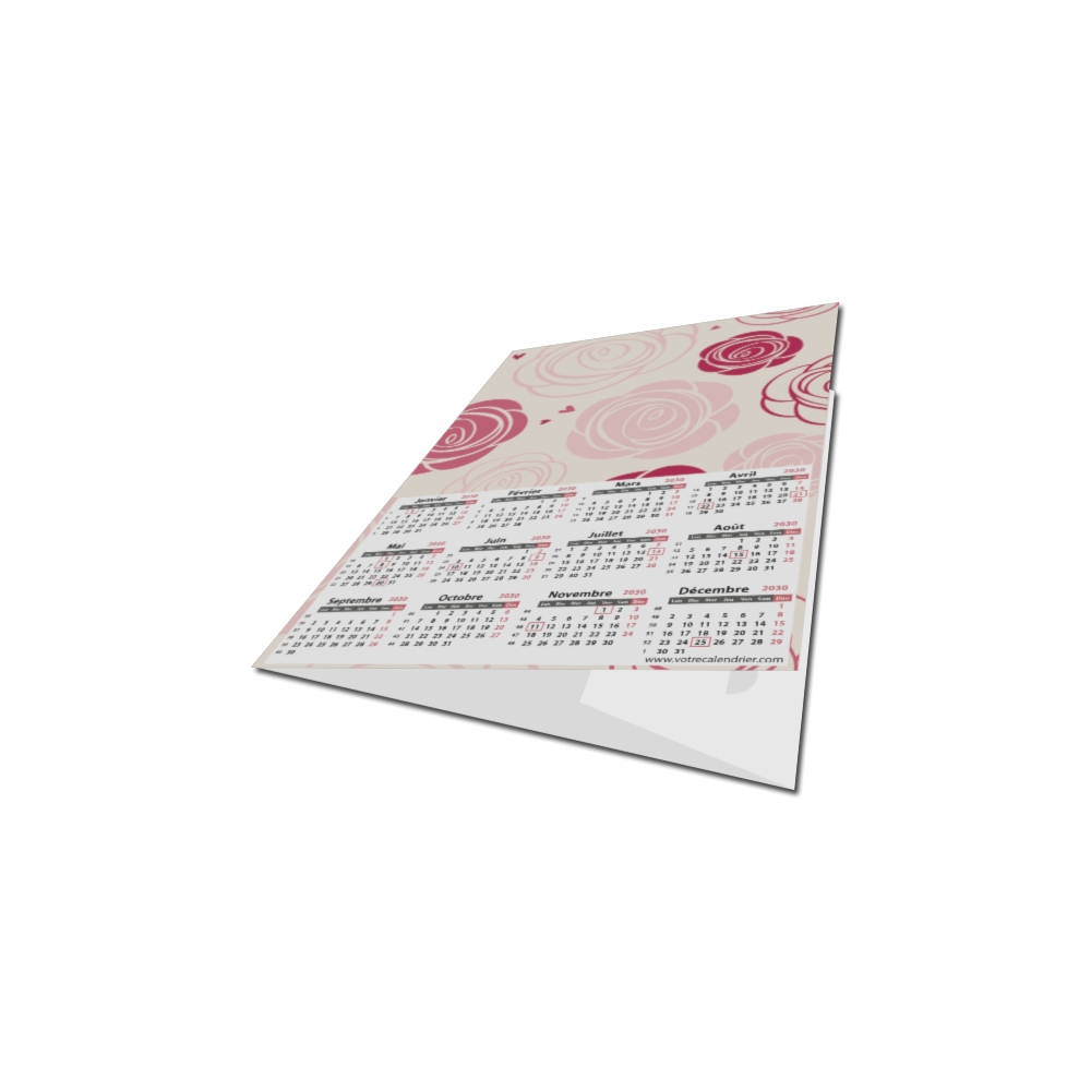 Calendrier photo chemise