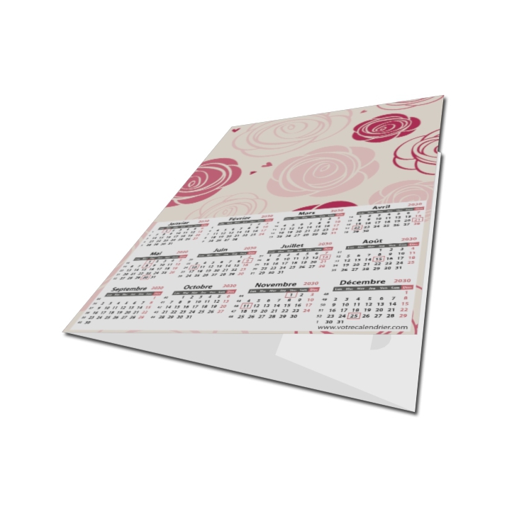 Calendrier photo chemise