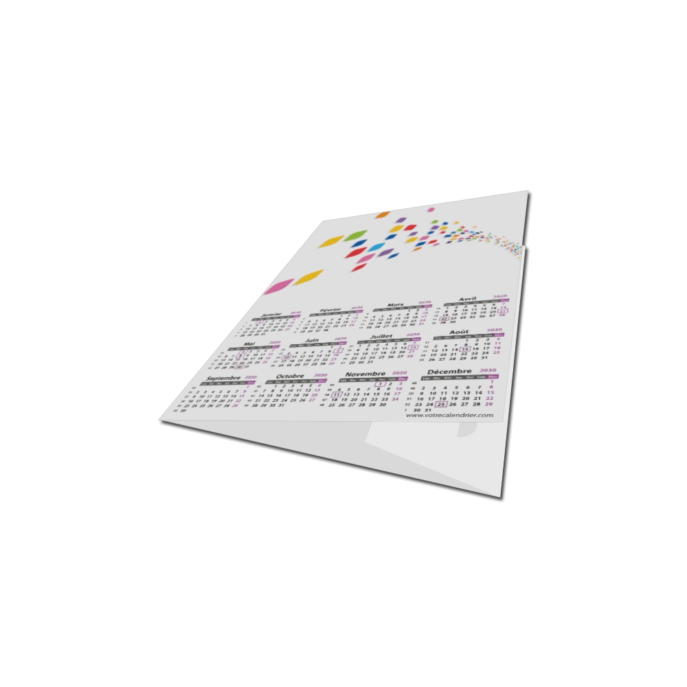 Calendrier photo chemise