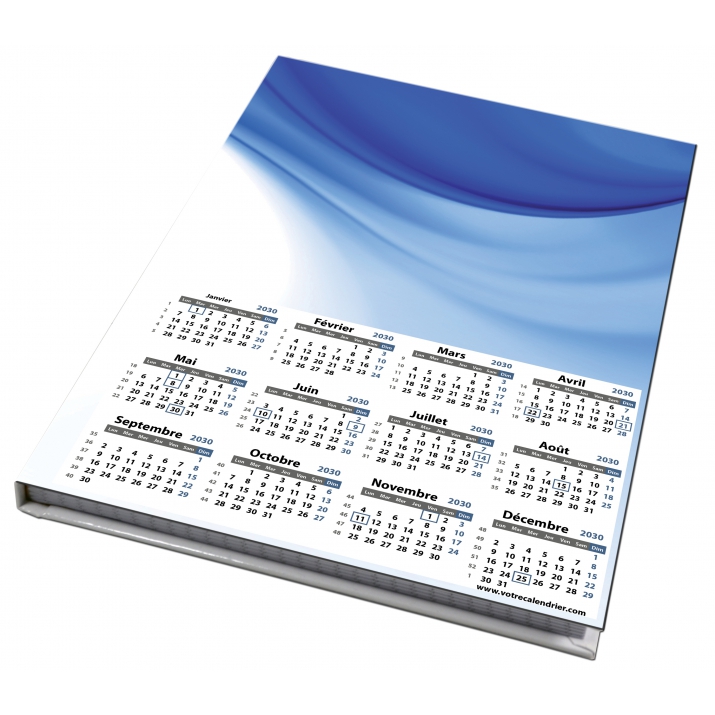 Calendrier carnet de notes